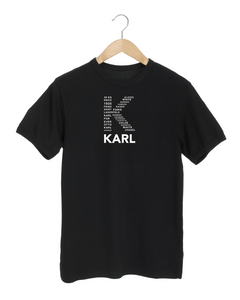 K OF KARL WORDS  CLOUD  Black T-Shirt