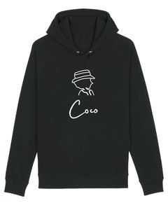COCO ONLY NAME SIGNATURE Black Hoodie