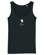 Load image into Gallery viewer, COCO SMALL LOGO Organic Tank Top Black T-Shirt