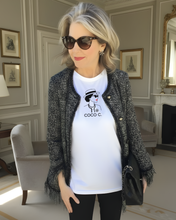 Load image into Gallery viewer, COCO CHANEL STYLE ICON White T-Shirt