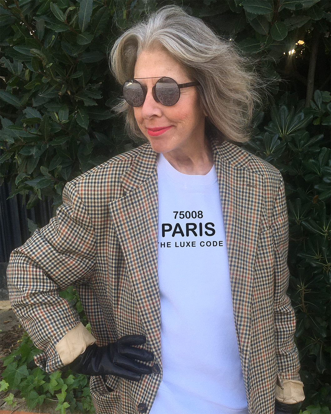 75008 PARIS, THE LUXE CODE White Sweatshirt