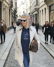 Load image into Gallery viewer, AUDREY HEPBURN SILHOUETTE Blue Navy Sweatshirt