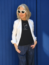 Load image into Gallery viewer, AUDREY HEPBURN | The Blue Navy T-Shirt