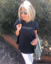 Load image into Gallery viewer, COCO  CO Black T-Shirt 