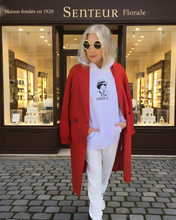 Load image into Gallery viewer, COCO CHANEL STYLE ICON White Hoodie