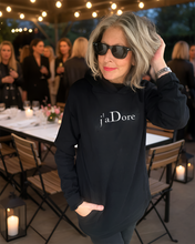Load image into Gallery viewer, J&#39;ADORE DIOR LOGO REVIVAL Black Hoodie