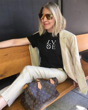 Load image into Gallery viewer, LUXE LOVE Black T-Shirt
