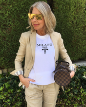 Load image into Gallery viewer, MILANO | ITALIA NEW DESIGN White T-Shirt