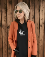 Load image into Gallery viewer, MILES DAVIS STYLE ICON Black Hoodie