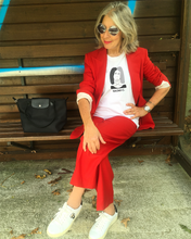 Load image into Gallery viewer, NAOMI CAMPBELL CUBIST PORTRAIT White T-Shirt