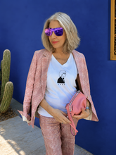 Load image into Gallery viewer, YVES SAINT LAURENT | The White Organic V-Neck