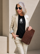 Load image into Gallery viewer, KARL LAGERFELD | THE THINKER | The Black T-Shirt