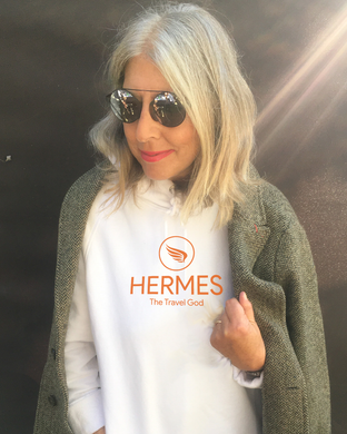 HERMES WHITE HOODIE