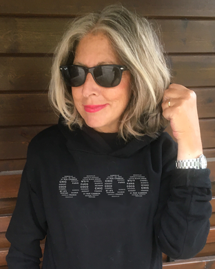 COCO WORDS CLOUD Black Hoodie