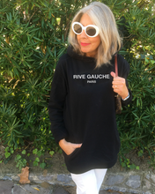 Load image into Gallery viewer, RIVE GAUCHE Black Hoodie