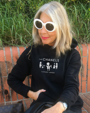 THE CHANELS Black Hoodie