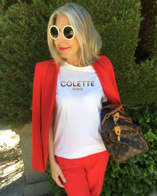 Load image into Gallery viewer, COLETTE PARIS White T-Shirt
