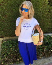 Load image into Gallery viewer, JANE BIRKIN | STYLE ICON White T-Shirt