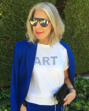 Load image into Gallery viewer, ART WORDS CLOUD White T-Shirt
