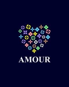 AMOUR Navy Blue Sweatshirt