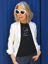 Load image into Gallery viewer, AUDREY HEPBURN | The Blue Navy T-Shirt