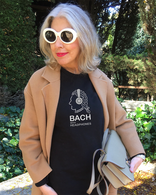 BACH WITH HEADPHONES