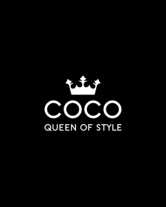 COCO, QUEEN OF STYLE Black Hoodie