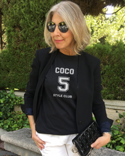 Load image into Gallery viewer, COCO 5 STYLE CLUB Black T-Shirt