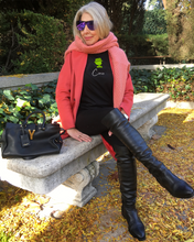 Load image into Gallery viewer, COCO IN ELECTRIC LIME Black Sweatshirt