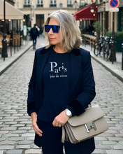 Load image into Gallery viewer, DIOR SWEATSHIRT NAVY BLUE PARIS JOIE DE VIVRE