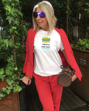 Load image into Gallery viewer, HAVE A POP DAY White T-Shirt
