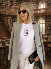 Load image into Gallery viewer, KARL LAGERFELD | THE THINKER | The White T-Shirt