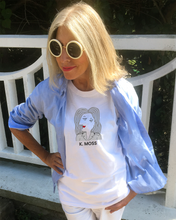 Load image into Gallery viewer, KATE MOSS CUBIST PORTRAIT White T-Shirt