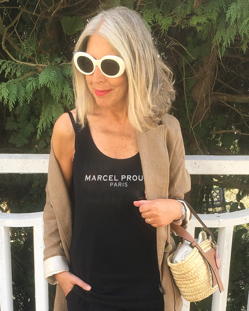 MARCEL PROUST PARIS Tank Top