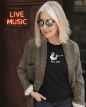 Load image into Gallery viewer, MILES DAVIS | The Black T-Shirt