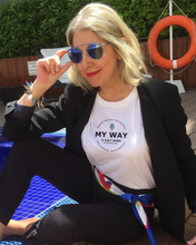 Load image into Gallery viewer, MY WAY, A CULT SONG White T-Shirt