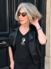 Load image into Gallery viewer, YVES SAINT LAURENT | The Black Organic V-Neck