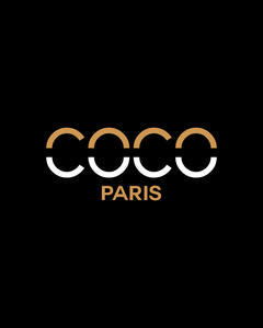 COCO PARIS SPLIT LETTERS Organic V-Neck T-Shirt