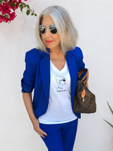 Load image into Gallery viewer, AUDREY HEPBURN | The White V-Neck