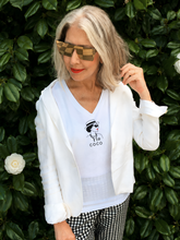 Load image into Gallery viewer, COCO CHANEL | The White V-Neck