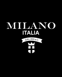 MILANO | ITALIA  NEW DESIGN Black Hoodie