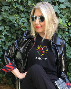 AMOUR Black T-Shirt