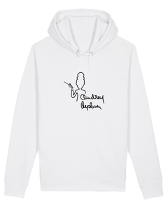 AUDREY HEPBURN SIGNATURE White Hoodie