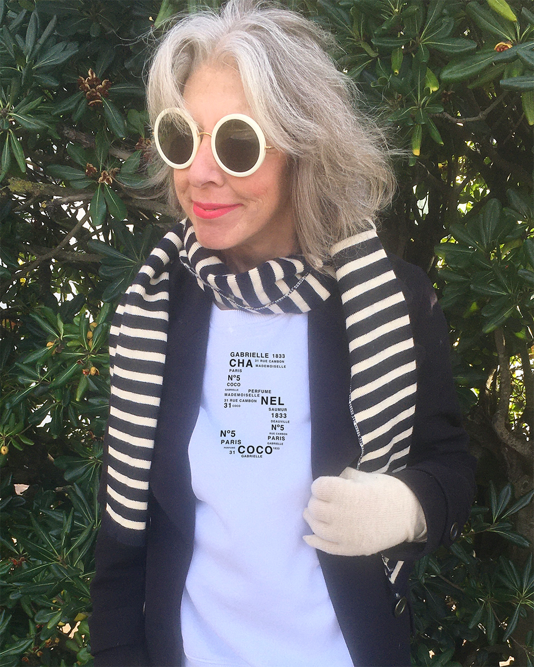 COCO CHANEL NUMBER FIVE SWEATSHIRT