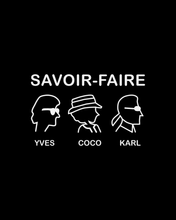 Load image into Gallery viewer, COCO-CHANEL-YVES-SAINT-LAURENT-KARL-LAGERFELD_shirt