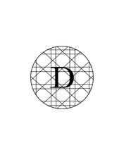 Load image into Gallery viewer, TRIBUTE TO DIOR CANNAGE PRINT Organic V-Neck White T-Shirt