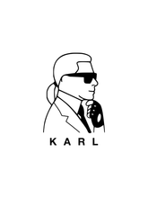 Load image into Gallery viewer, KARL LAGERFELD | THE THINKER | The White Organic V-Neck