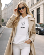 Load image into Gallery viewer, KATE MOSS SILHOUETTE  White Hoodie