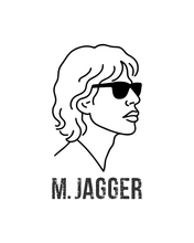 Load image into Gallery viewer, MICK JAGGER SILHOUETTE White Sweatshirt