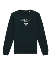 Load image into Gallery viewer, MILANO | ITALIA NEW DESIGN Black Sweatshirt